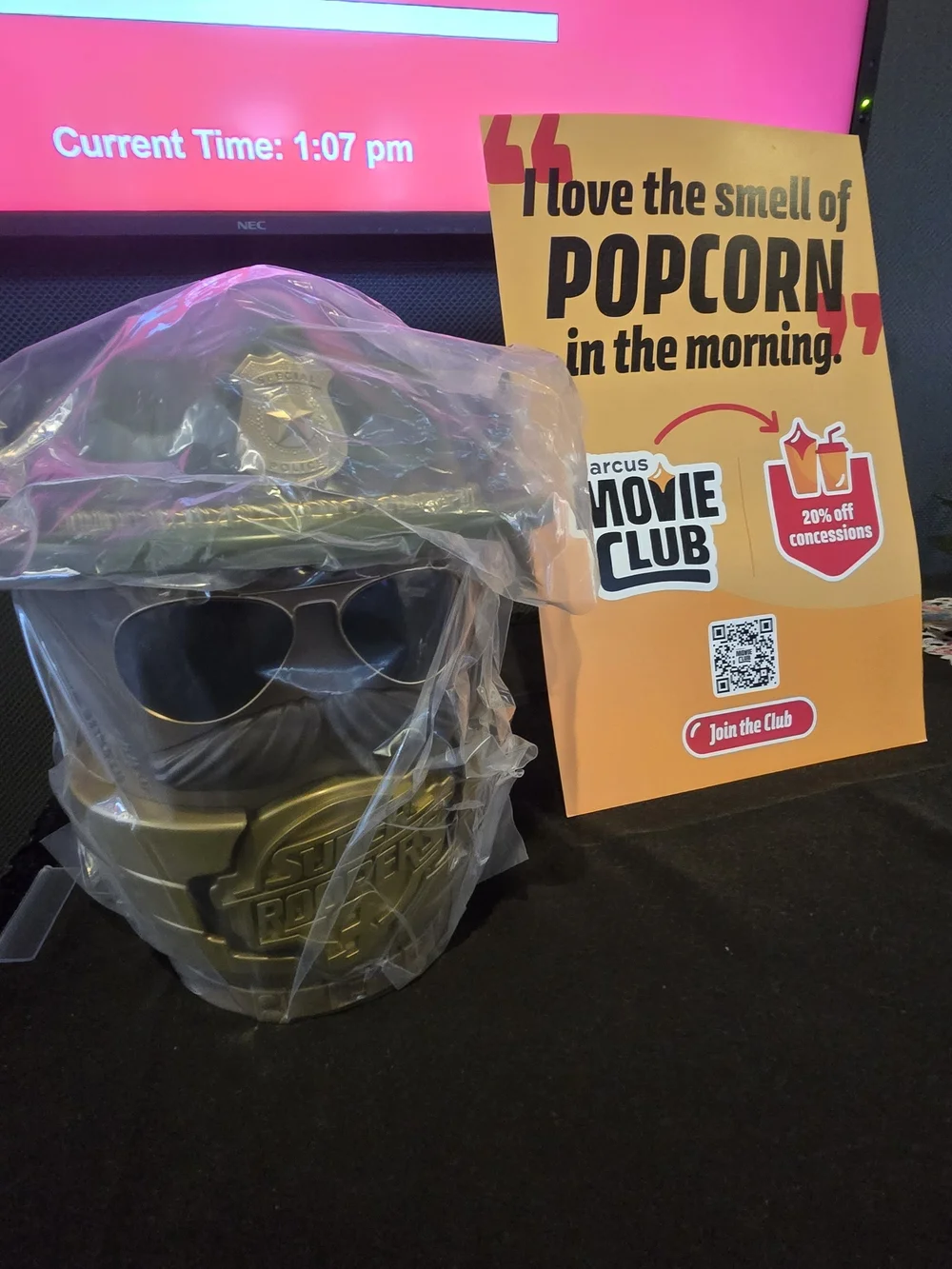 NEW Super Troopers 3 The Trooper Popcorn Bucket - RARE LIMITED EDITION
